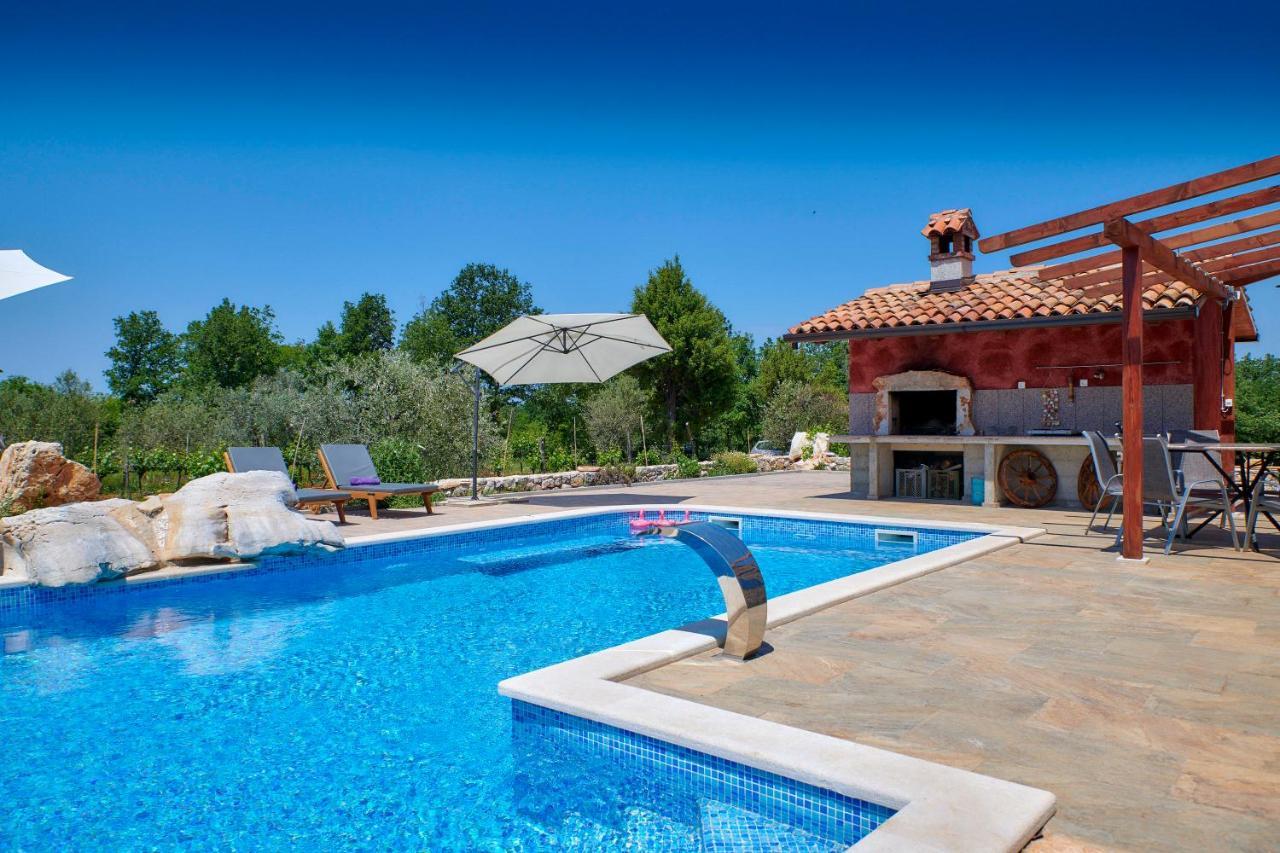Relax House Surrounded By Olives And Vineyard Villa Stifanići Dış mekan fotoğraf