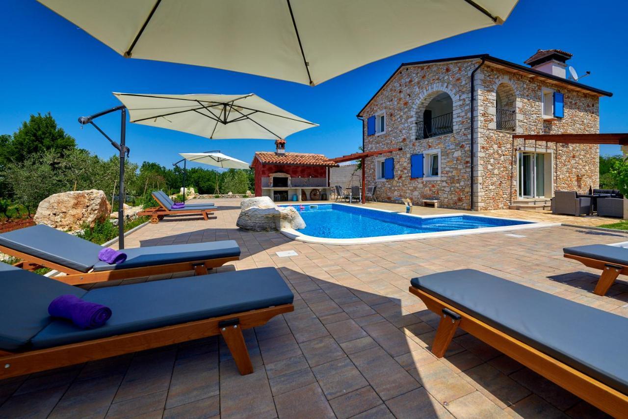 Relax House Surrounded By Olives And Vineyard Villa Stifanići Dış mekan fotoğraf