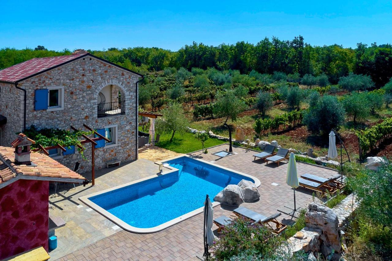 Relax House Surrounded By Olives And Vineyard Villa Stifanići Dış mekan fotoğraf